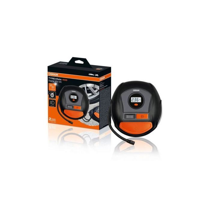 Our TYREinflate 4000 is a practical must-have for every vehicle! , 🛞 The cordless and rechargeable tyre inflator is perfect to take with you on any road trip, no matter how far. , ⏰ It inflates your