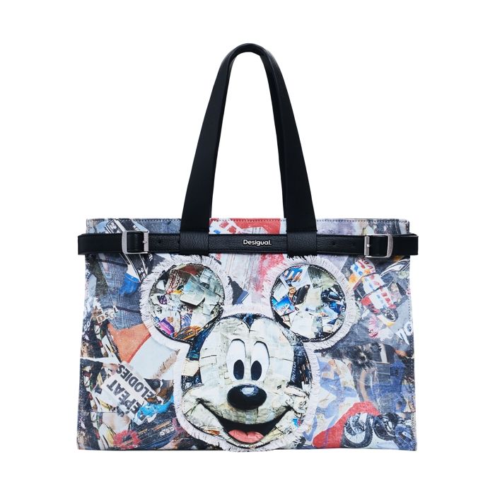 Sac shopping femme Desigual Mickey Collage Hobart