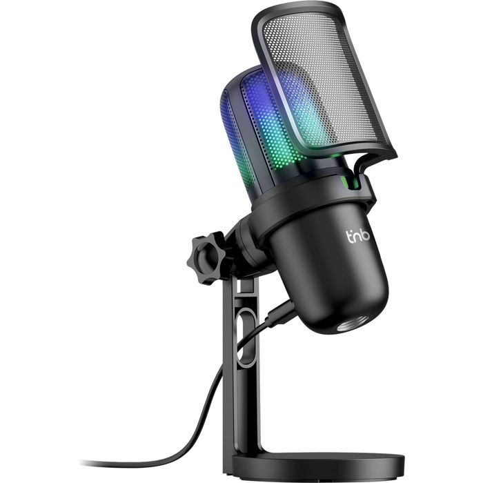 Microphone USB illumination RVB T'nB Influence Pro