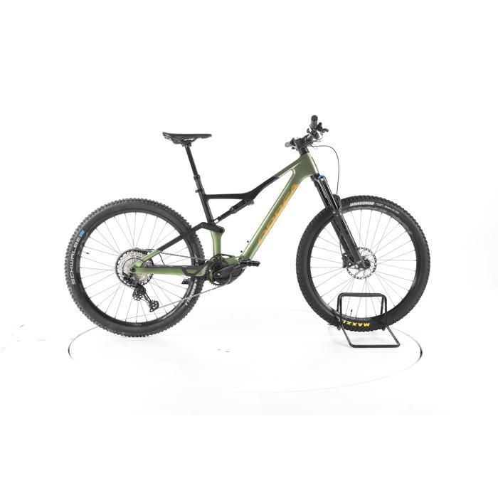 Vélo électrique - Orbea Rise M20 - vert - VTT électrique tout suspendu - Shimano 360 Wh Reconditionné  - Orbea reconditionné disponible sur Cdiscount Seconde Vie