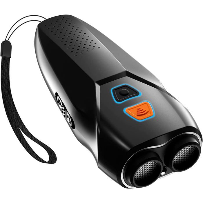 Dazer III : Répulsif ultrasonique puissant pour chiens (éloigne les chiens dangereux) 3 niveaux dintensité