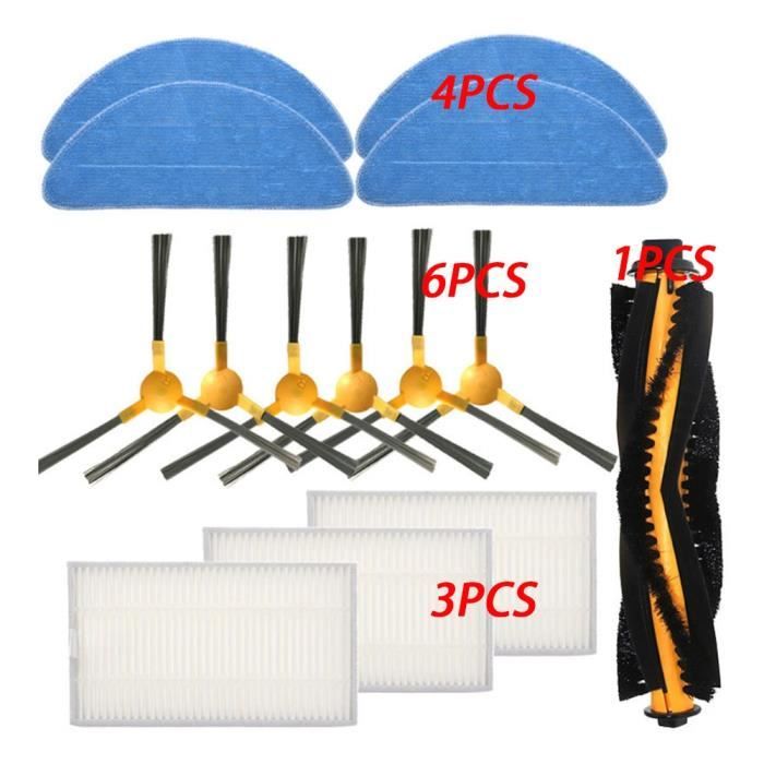 Chiffon Hepa Filtre PièCes de Rechange pour Proscenic 800T-Liectroux