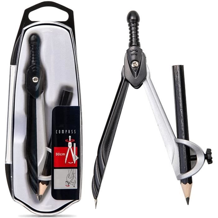 Boussole MathéMatique Kit Compasses de Dessin mécanique Professionnel multifonctionnelles de