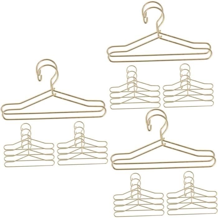 30 Pièces Mini Cintre Mini Vêtements Rack Portique Accessoires Mini Jupe  Garde-Robe Cintre Miniature En Métal Robe Cintre Pou[u8308] - Cdiscount  Maison