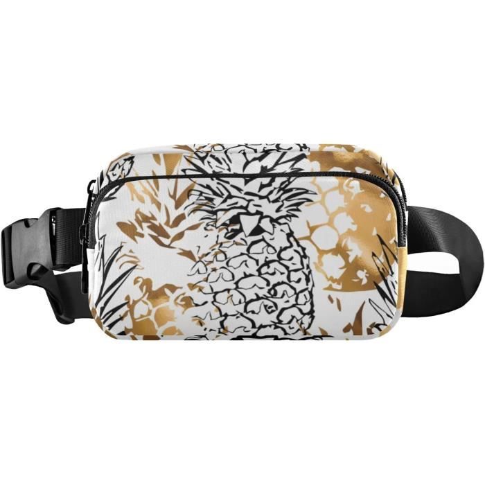 Sac De Gym Magnétique Gris Néoprène Avec Sangle Réglable - 3 Compartiments (Téléphone, Portefeuille, Carte) - Neuf