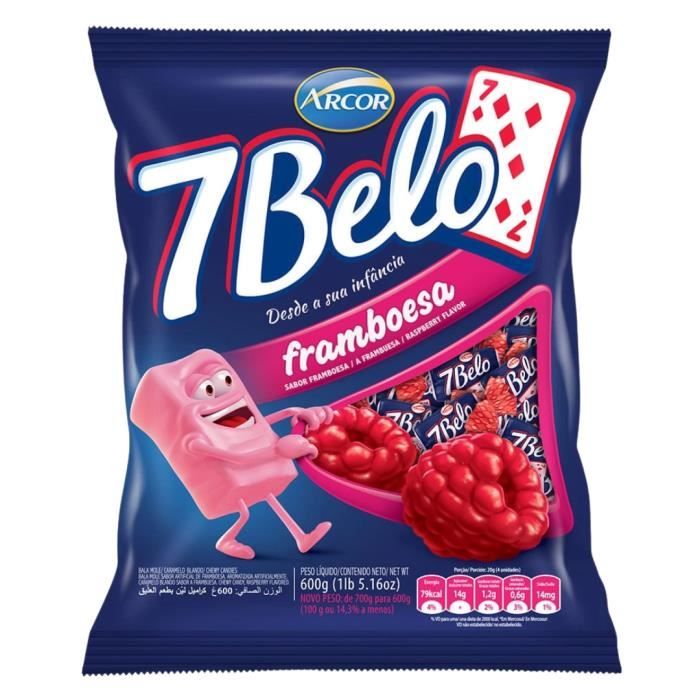 Bonbons framboise sachet 7 BELO 600g Cdiscount Au quotidien