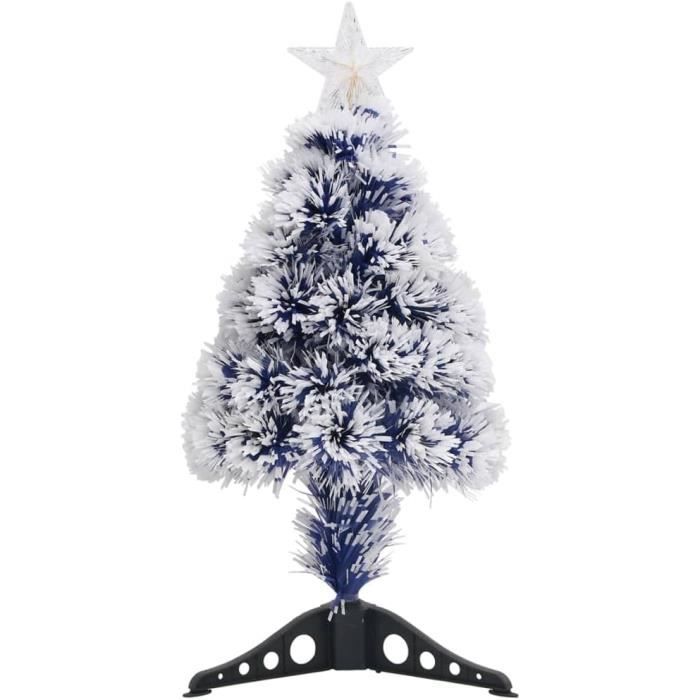 Sapin De Noël Artificiel Avec 300 LED Avec Support Blanc 210 Cm | Leroy Merlin