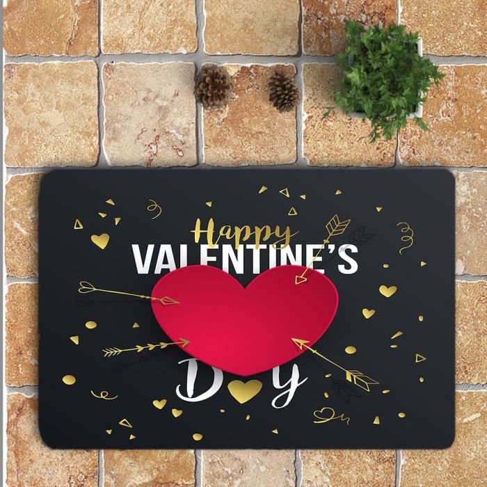 40 60 Cm Romantique Saint Valentin Tapis Tapis Pour Salon Salle
