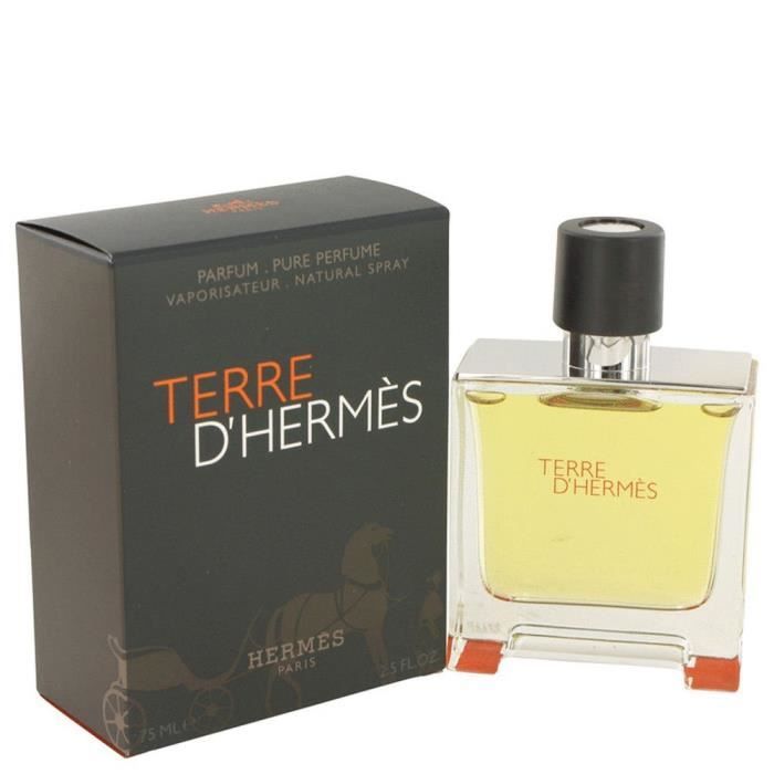 Terre D Hermes Parfum 75 Ml Vaporisateur Achat Vente Eau De Parfum Terre D Hermes Parfum 75 Ml Cdiscount