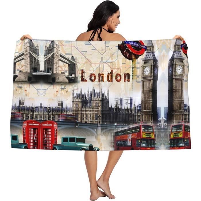 Serviettes De Piscine, Drapeau Panama Doigt D'Adn Serviette De Fitness Absorbant Serviette De