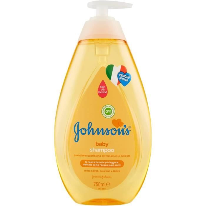 JOHNSON'S Baby, Shampoing, pour enfants, formule légère et délicate