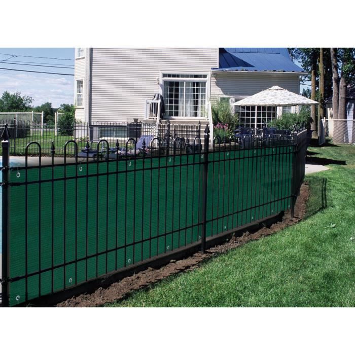 Brise Vue Pour Grillage 500 X H 120 Cm Vert Foret Achat Vente