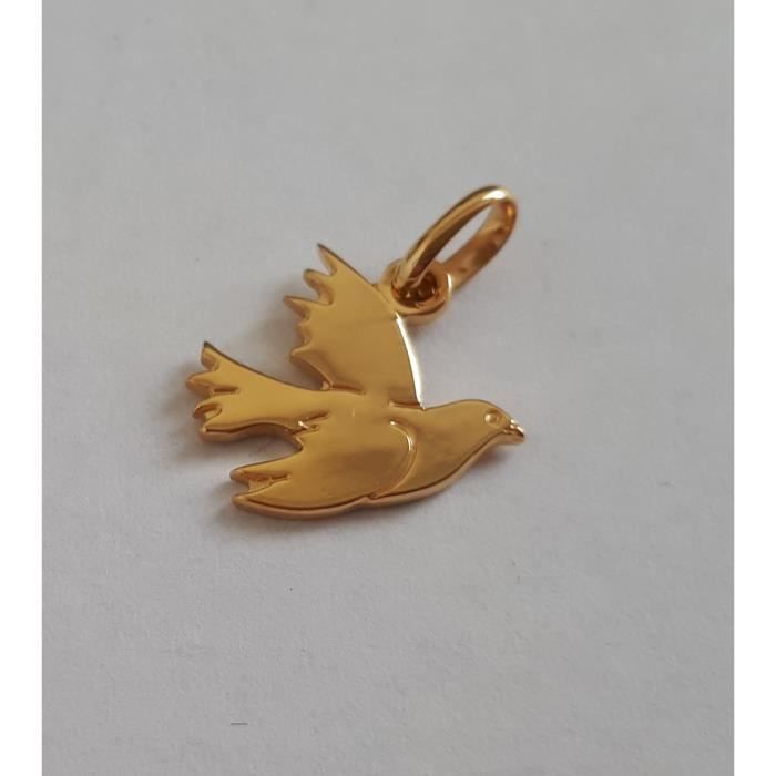 Pendentif Ancien Vintage Motif Oiseau | Modèle N185 | Bijou D'occasion Sans Marque