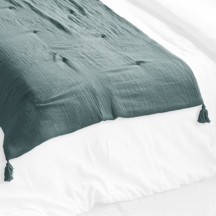 Edredon Gaze De Coton Canard Cdiscount Maison