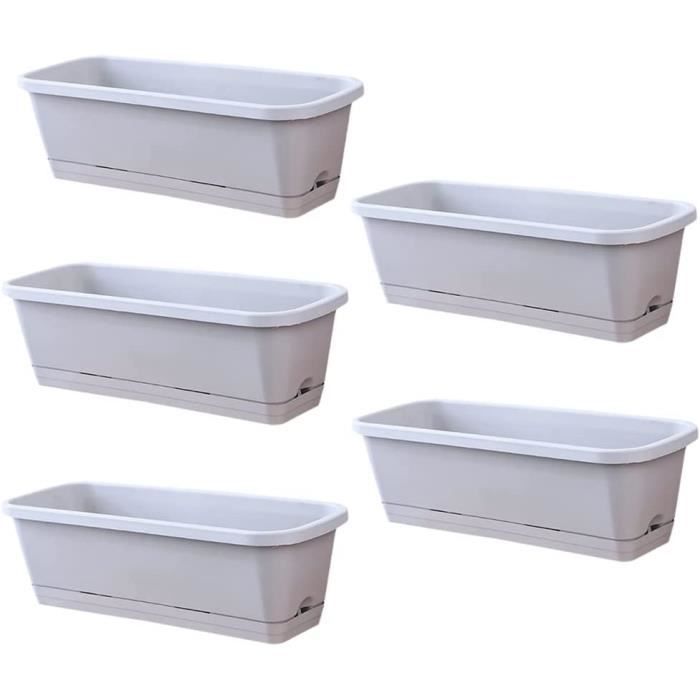 Pieds De Pot En Plastique - Lot De 20 - Rehausseur Pour Jardinières - Aération Et Drainage - Couleur Orange