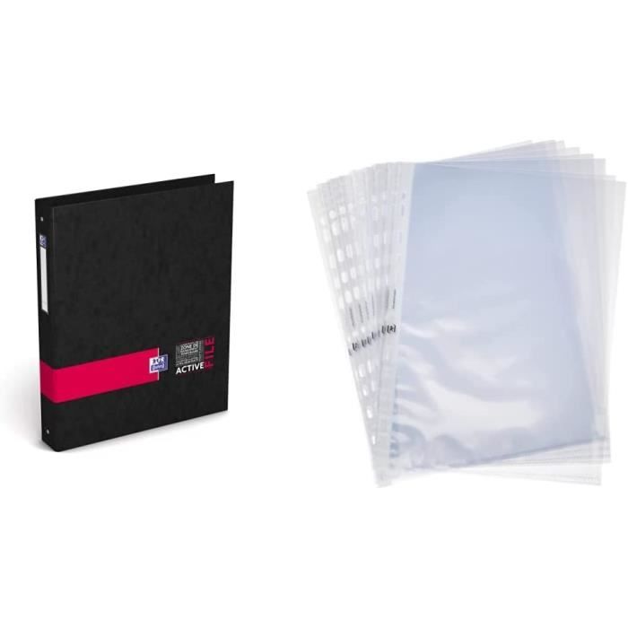 Pochettes Coin Transparentes Grainées A4 - Qualité Supérieure