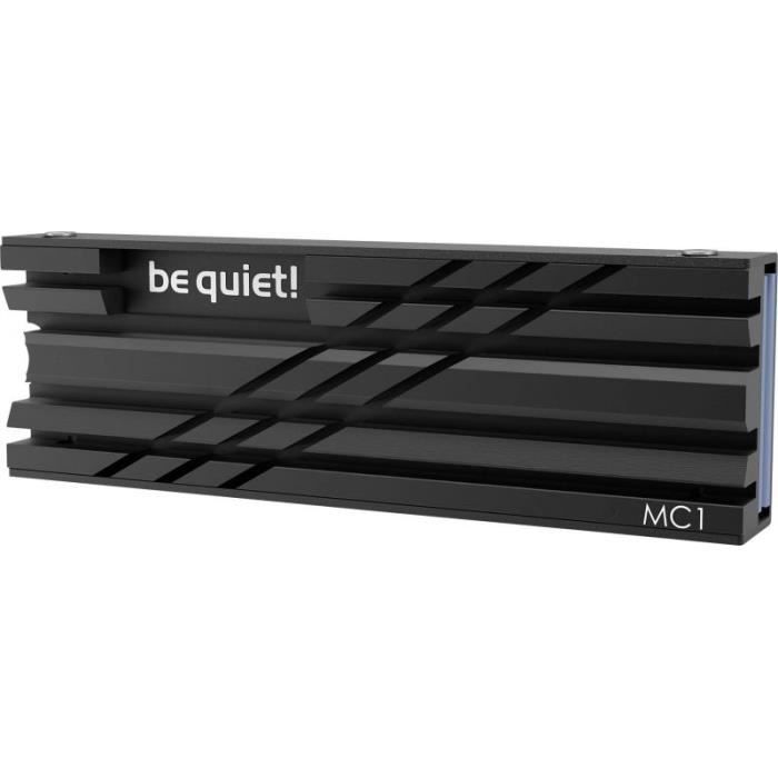 be quiet! be quiet ! MC1 M.2 SSD Cooler Heatsink Dissipateur thermique pour modules 2280 à simple et double face -