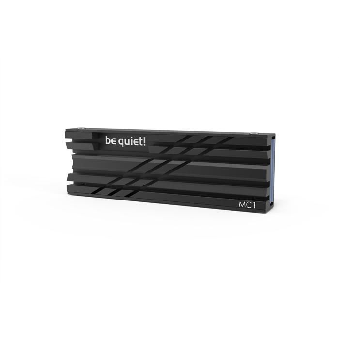 be quiet! be quiet ! MC1 M.2 SSD Cooler Heatsink Dissipateur thermique pour modules 2280 à simple et double face –