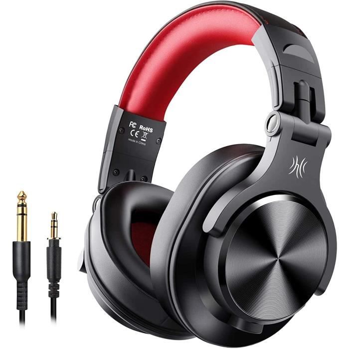 Casque Bluetooth - OneOdio - A70 - 50 Heures dAutonomie - Microphone Antibruit - CVC 8.0
