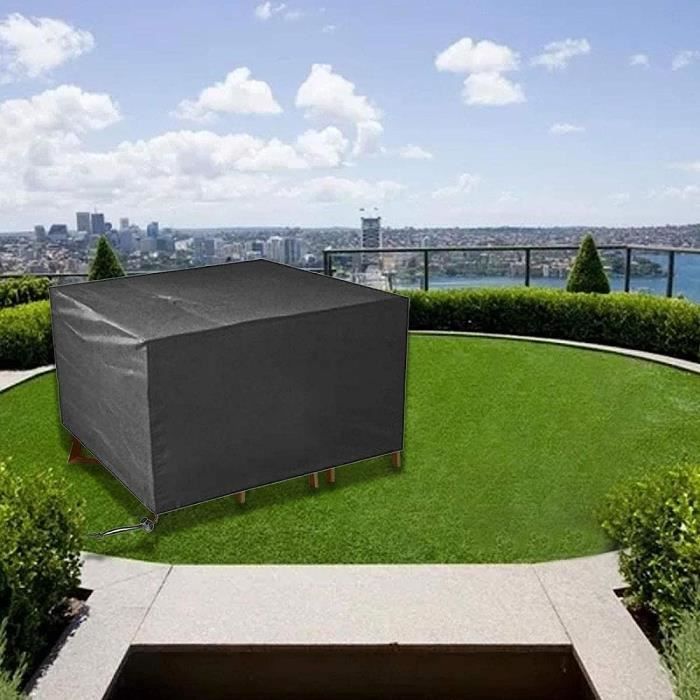 Housse Table De Jardin 220x120x75cm/LxWxH Housse Salon De