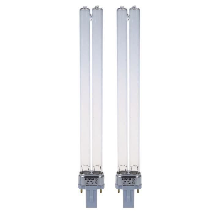 Clear-pond 11 W 11 W pour bassins filtre PLS G23 2 broches UV UVC ampoule lampe Tube