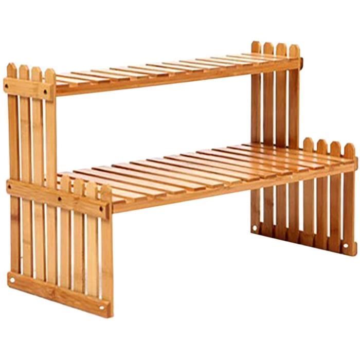 Supports étagères Pour Plantes Intérieur VidaXL - Lot De 2, Bois D'ingénierie