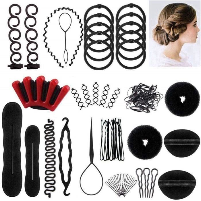 25PCS Ensemble d accessoires de coiffure Accessoire de coiffure