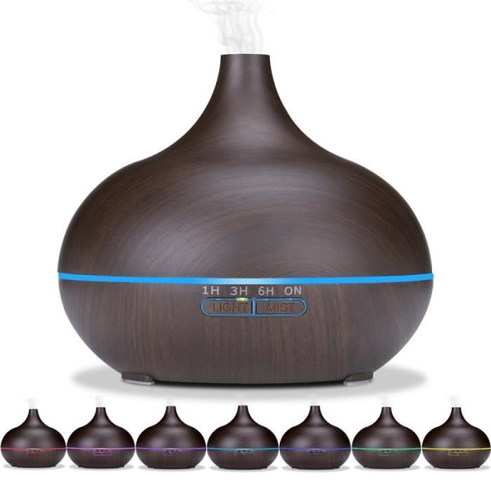Air Électrique Diffuseur Aroma Huile Humidificateur Nuit DEL Light Up Home Relax DEFUSER