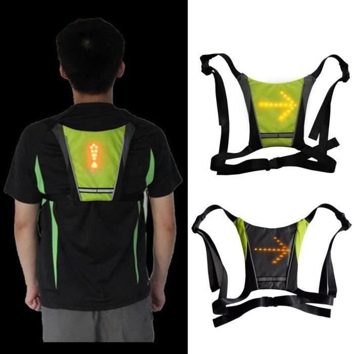 Gilet clignotant velo store
