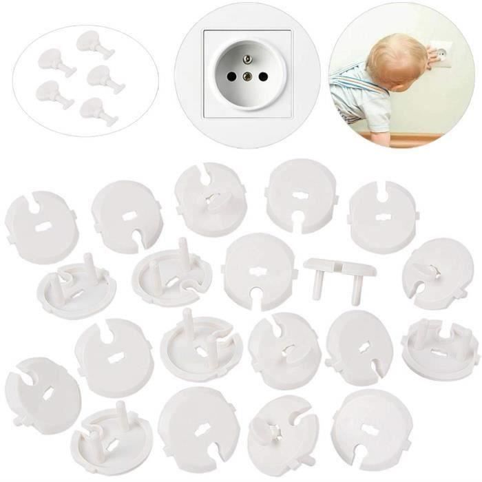Articles De Securite Clippasafe Double Socket Protector Prise Electrique Couverture Bebe Enfant Securite Boite Bebe Puericulture