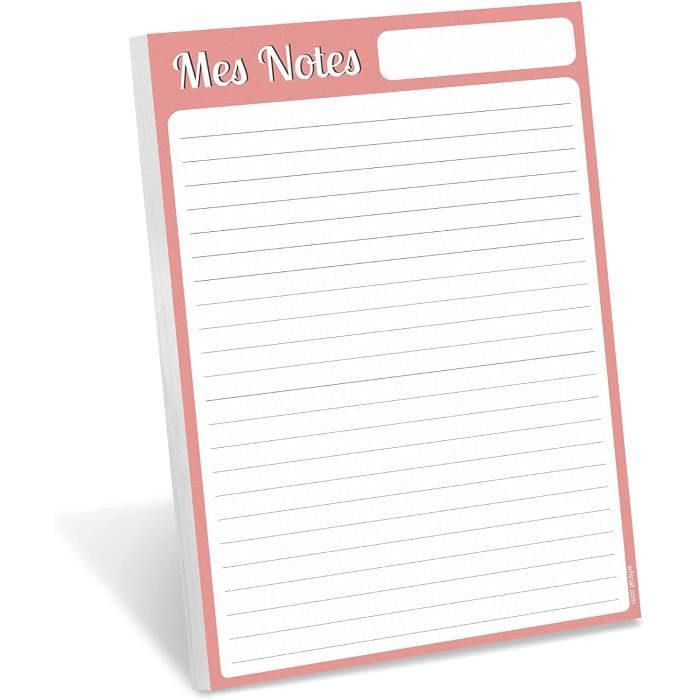 Shopping List - Bloc note Memo MES NOTES Carnet de 60 pages pour liste de  courses hebdo - menu de la semaine - shopping lis 329 - Cdiscount  Beaux-Arts et Loisirs créatifs