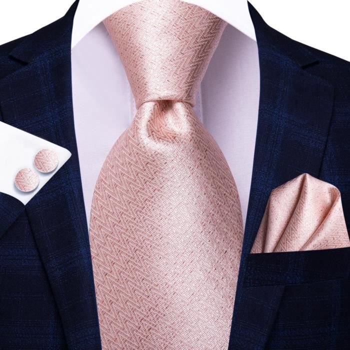 Cravate - nœud papillon,Cravate de mariage en soie pour homme,classique,couleur unie,rouge,bleu