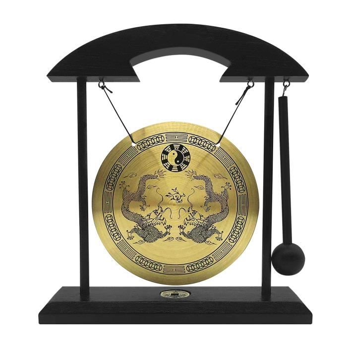 Gogogmee Office Desk Gong Crafts Brass Gong Decoration Home Decoration