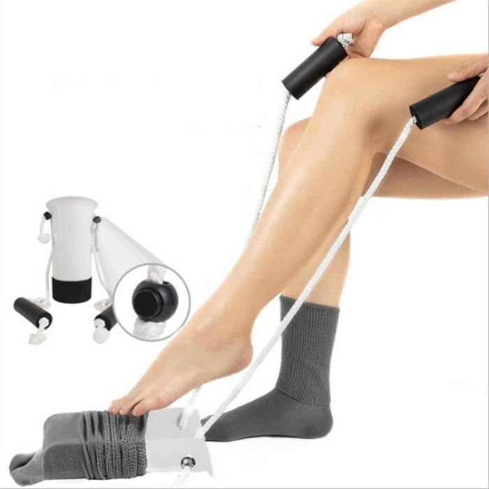 Chaussette'aide au maintien des pieds, aide à enfiler les chaussettes, facile à mettre, pas de flexion, corn