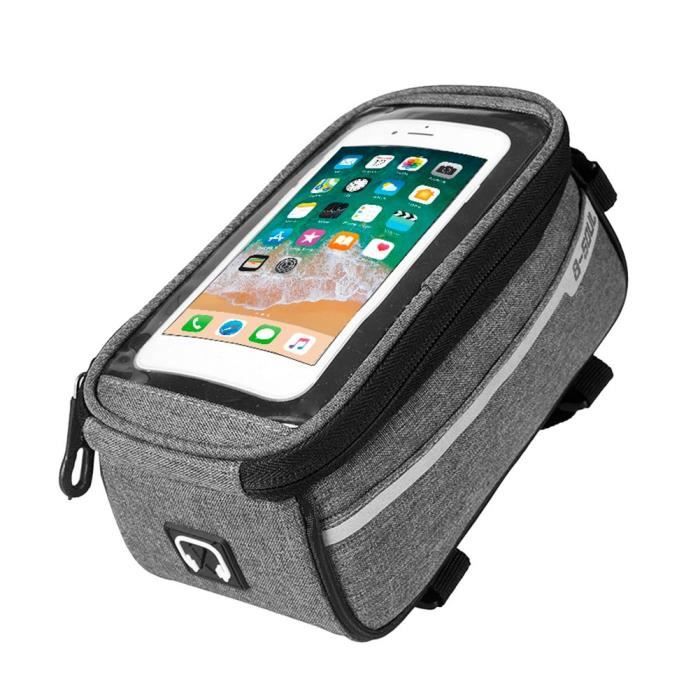 Topeak DryBag – Sac étanche Pour Smartphone 6,9″ – Montage QuickClick, TPU, Coutures Soudées, Support Vélo