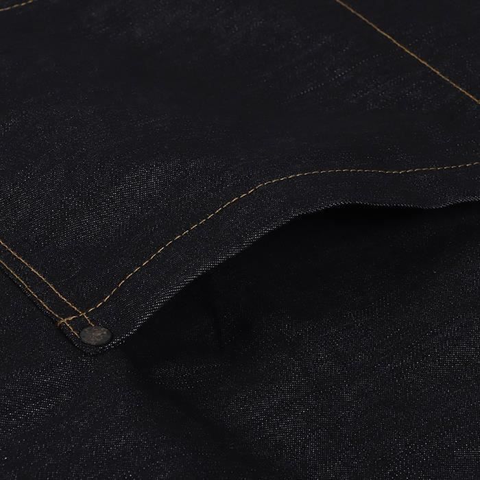 Tablier En Denim Gris Unisexe Cleanpower Avec Lanière Cuir - Small - Chef Cuisine BBQ