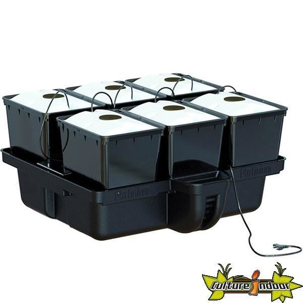 Platinium AeroPro 80 6 plantes 80 x 80 x 38,5 cm.