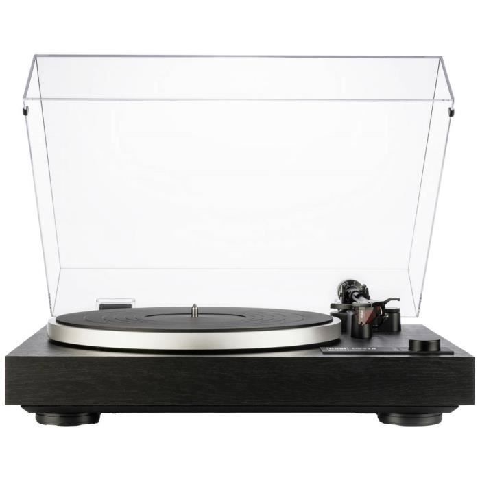 Platine vinyle - DUAL - CS 418 - Entraînement par courroie - Ortofon 2M Red incluse - Préampli phono MM