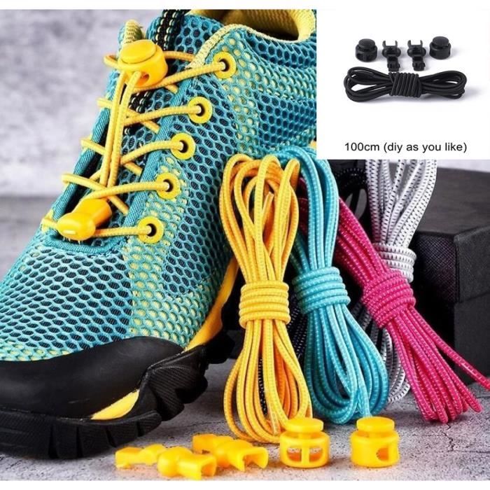 lacets baskets sans noeud