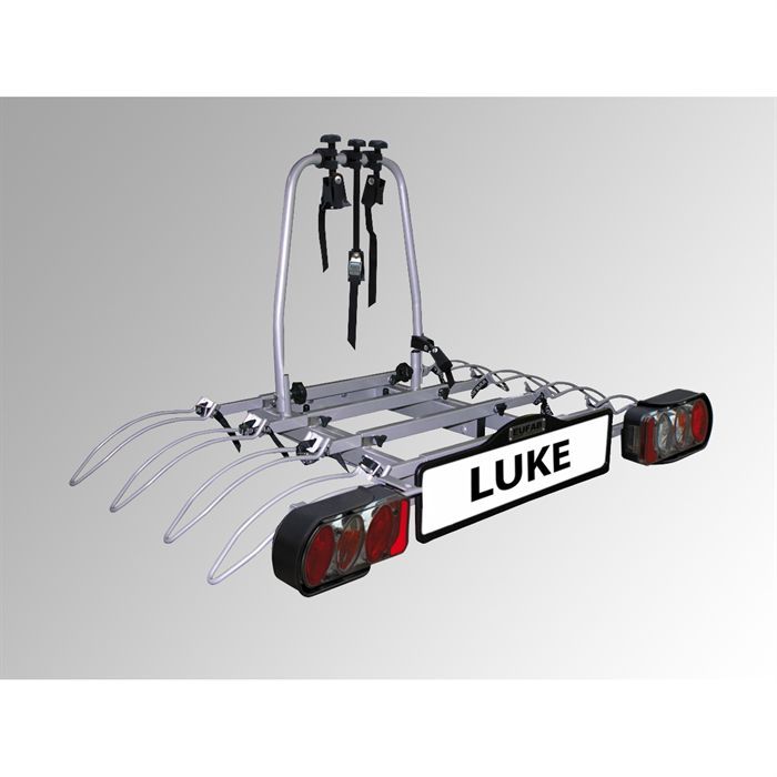 Porte-vélos sur attelage 4 vélos Eufab Luke - Cdiscount Auto