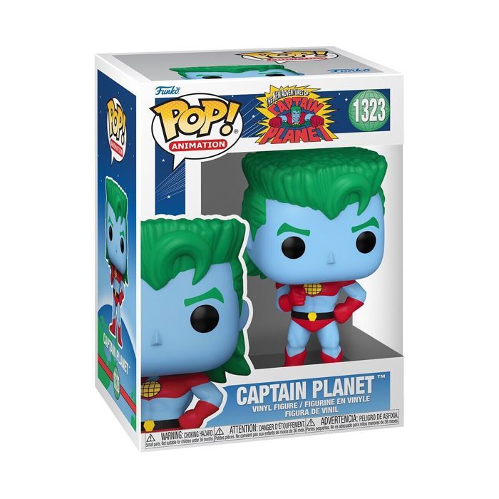 Funko POP! animatie: Captain Planet Linka Captain Planet And The Planeteers, verzamelfiguur, cadeau-idee, officiële merchandising, speelgoed voor kinderen en volwassenen, tv-fans Funko POP! animatie: Captain Planet Linka Captain Planet And The Planeteers, verzamelfiguur, cadeau-idee, officiële merchandising, speelgoed voor kinderen en volwassenen, tv-fans