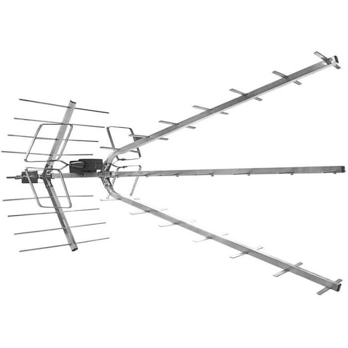 Antenne directionnelle pour télévision terrestre numérique DVB-T Lechpol
