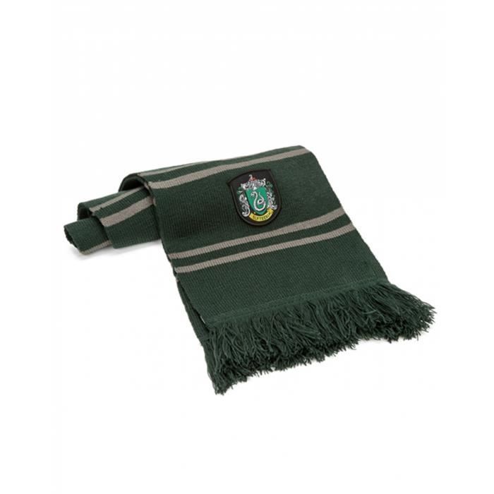 Harry Potter Serpentard 07 filles Foulard Poudlard Merchandise officiel Idée cadeau pour les filles Warmers d/'hiver Harry Potter écharpe