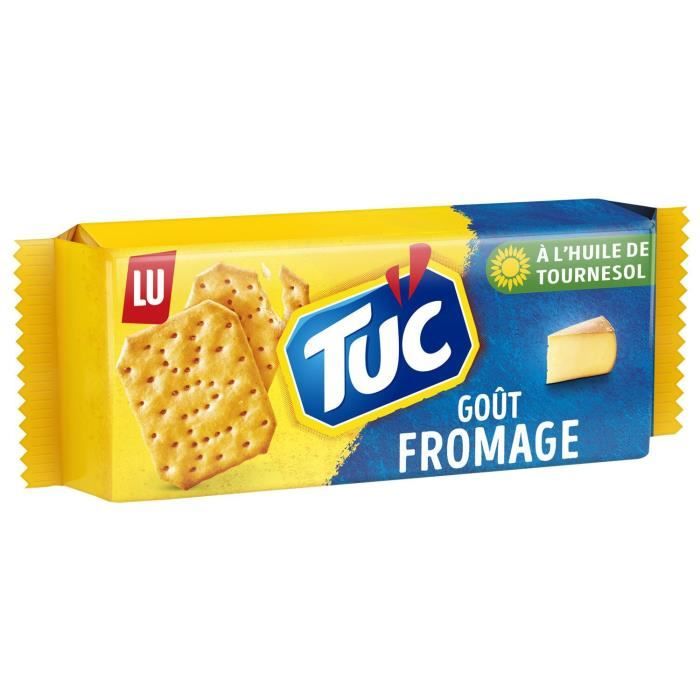 LOT DE 2 - LU - Tuc gout Fromage Biscuits apéritifs crackers - sachet de 100 g
