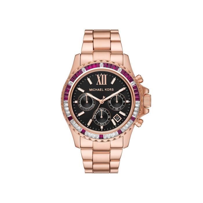 Montre Femme MICHAEL KORS EVEREST en Acier Rose 235301 Achat