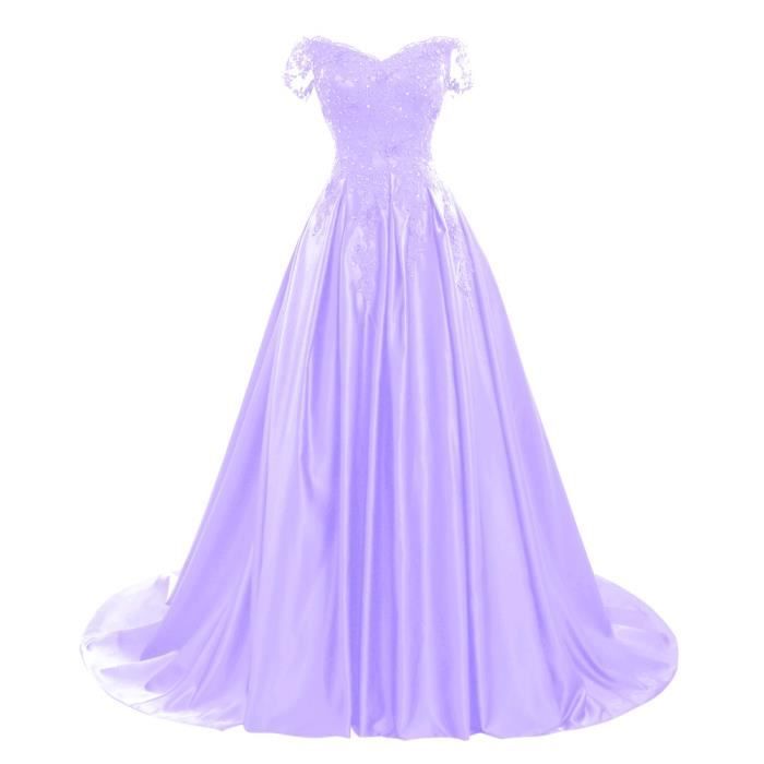 princesse robe violette