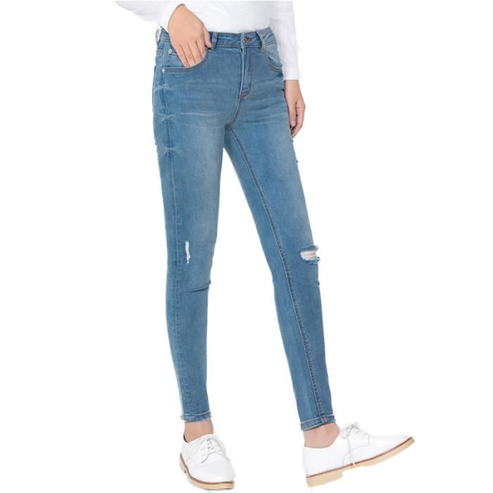 Jeans élasthanne femme