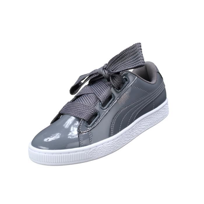 Basket femme Puma Basket Heart Patent Wns 36307 Gris - Cdiscount  Chaussures