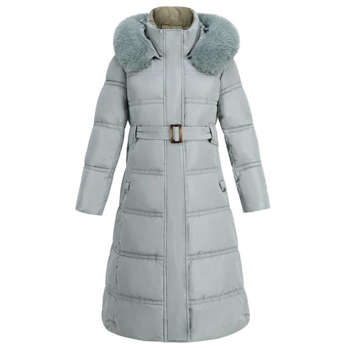 Manteau Femme hiver Chaude Femme Manteau Parka d'hiver ?� Manches Longues Capuchon en d'hiver 