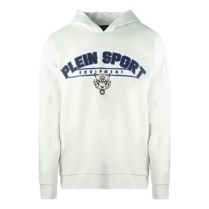 Hoodie Philipp Plein Sport Blanc Homme